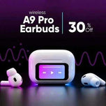 A9 Pro Wireless Earbuds White - angle 4