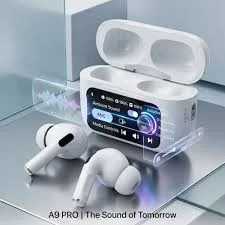 A9 Pro Wireless Earbuds White - angle 3