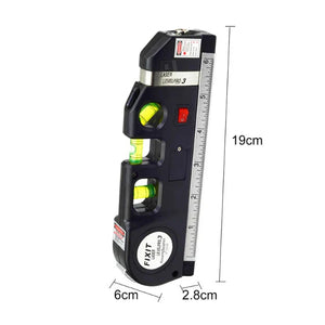 Laser level pro 3 dimensions - 19cm x 6cm x 2.8cm