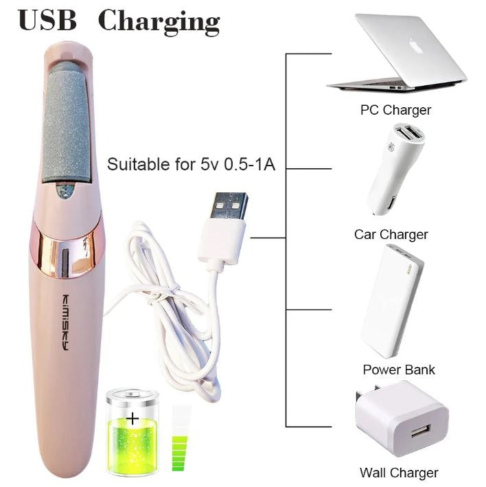 USB charging compatible with PC, car charger, power bank and wall charger